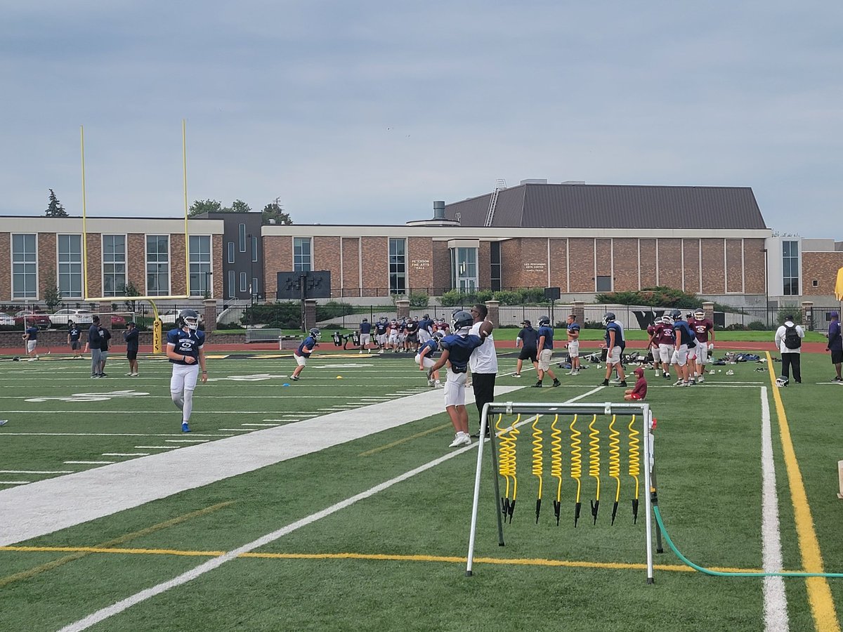 Tommy Armstrong working with North Star QBs