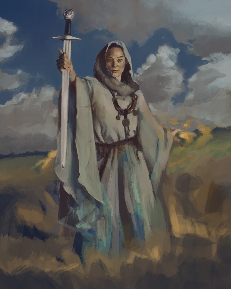 lannillu's tweet photo. Sacred witch - Digital Painting
- 
#digitalart #ArtistOnTwitter #sketch #digitalpainting https://t.co/bBexVhCQ9R