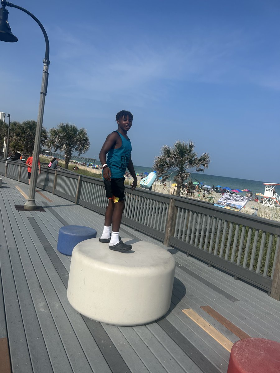 AllianceCSD's tweet photo. Chelsea Young (AES teacher), Amir (8th grade) &amp; A'Moni (2nd grade) had a blast on their family vacation to Myrtle Beach this summer! They loved eating crab legs &amp; swimming in the ocean. 

Aviators, submit your vacation photos here: https://t.co/OrJjb5hM1v

#RepthatA https://t.co/Kls9qKW9ai