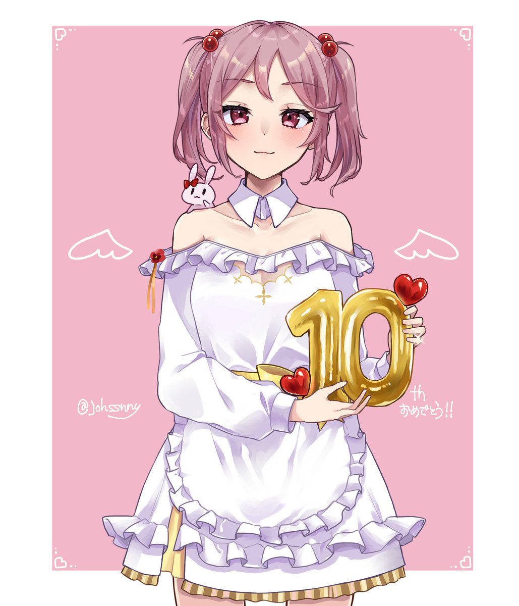 漣(艦これ) 「10周年の漣さんの絵です! さすがに天使さんすぎたね…」|じのイラスト