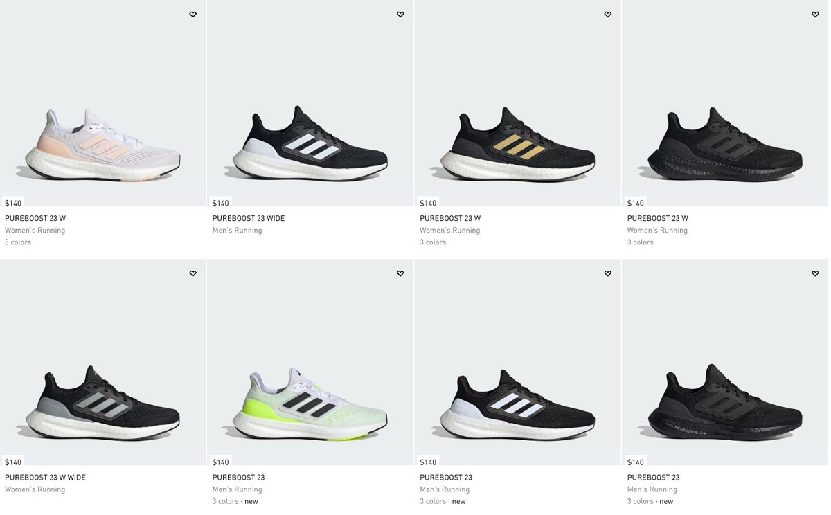 Ad: Dropped via adidas US
adidas Pureboost 23
=&gt; bit.ly/3rz7bG0