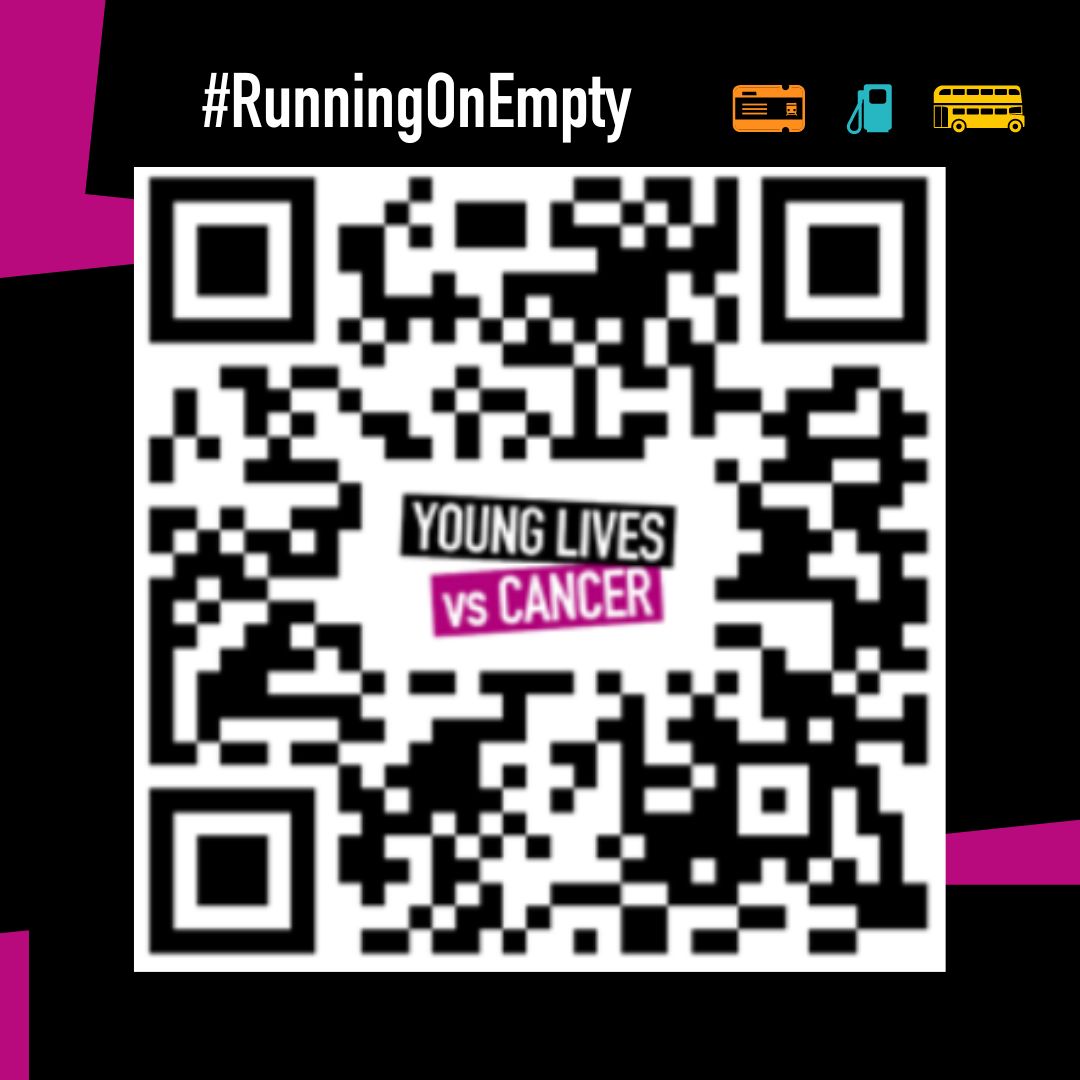 YLvsCancer's tweet photo. Already signed our #RunningOnEmpty petition? Thank you! Please keep sharing far and wide to help us get to 10,000.

Here are a few ideas of where to share:
School pick-up
Family BBQ
Whatsapp chat
Facebook groups

Below is our QR code, or use this link: https://t.co/xacxtWBoFM https://t.co/n4zopz6t9R