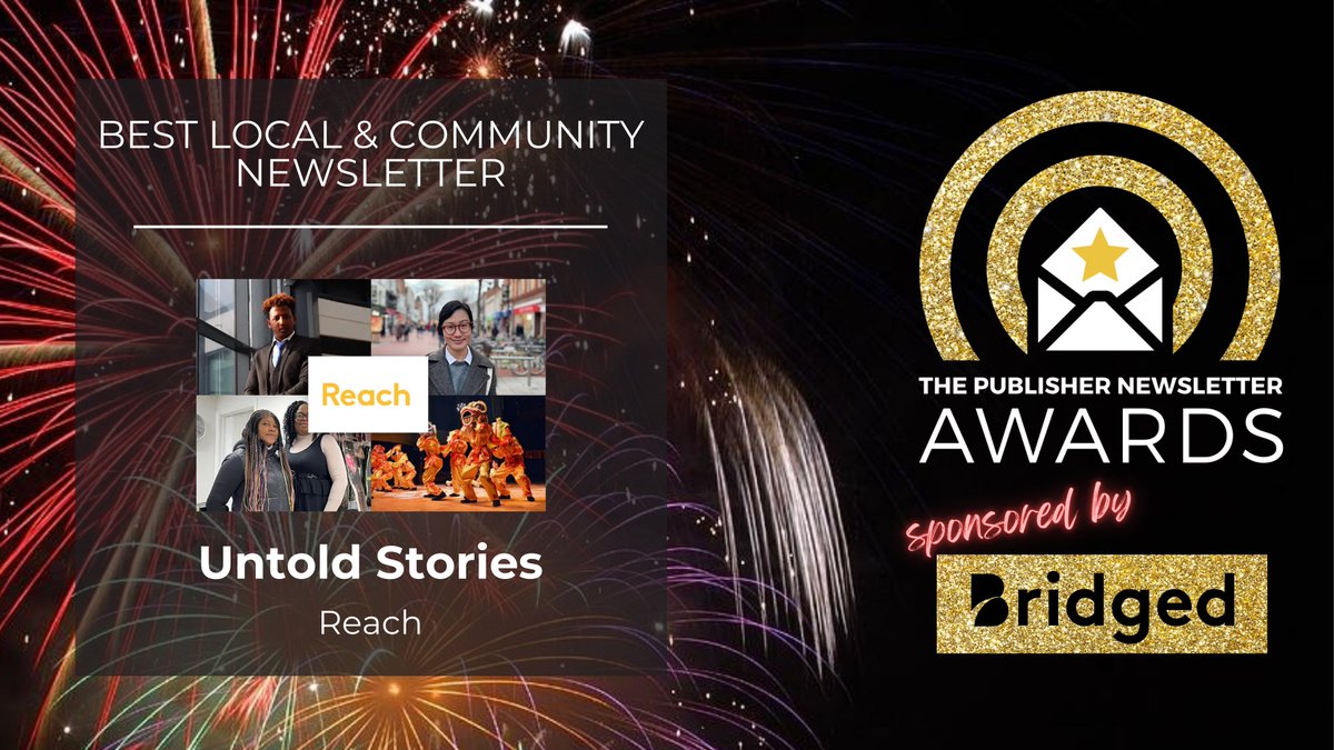 Best Local & Community Newsletter? @ReachPLC for Untold Stories! #pubnewsletters