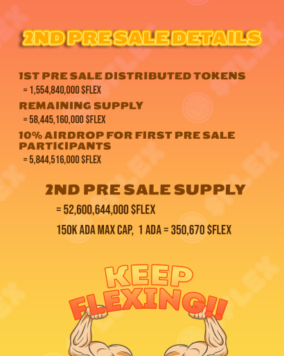 Flexcoinada's tweet photo. 1 MORE HOUR !💪🔥

Join us in this upcoming Cardano token that is set to make waves and leave a lasting impact. Get ready to $Flex with us! 💪

Remember, mint page will only be revealed on our discord server, be aware! ‼️

Like, RT &amp; tag 3
100 ADA $FLEX 🎉

#Cardano #ADA https://t.co/HUN6gQkN9C
