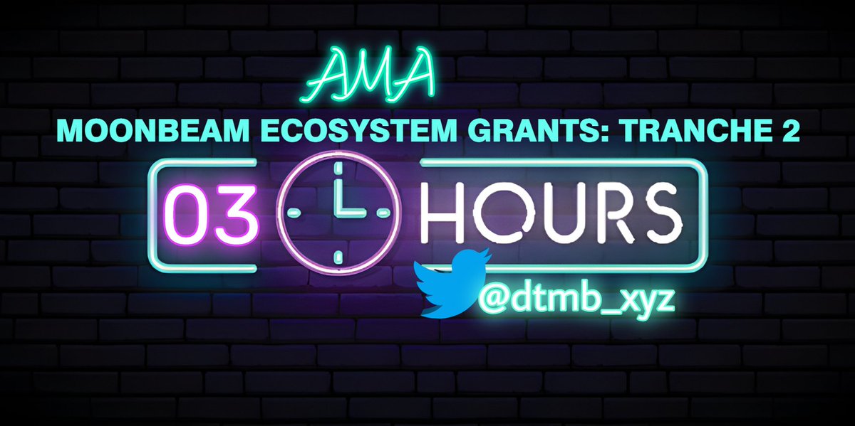 hamayv_'s tweet photo. 3hrs left for the show! #TwitterSpace . Click the reminders and prepare your questions!. Be there! #DeFi #NFTs #Moonbeam #BuildOnMoonbeam
https://t.co/NPWejVm64E https://t.co/ZUgzhXZRXh