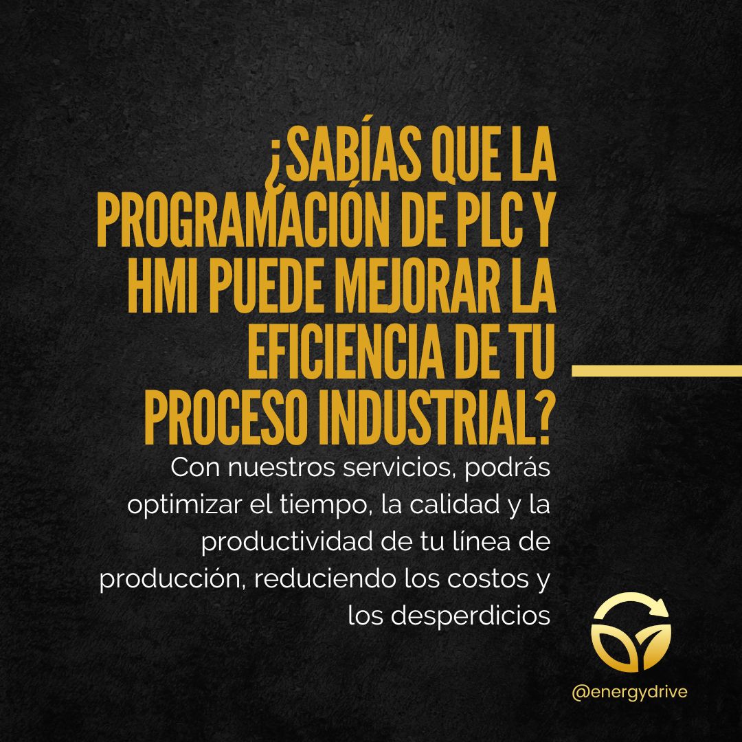 _EnergyDrive's tweet image. 💡¡Maximizá la eficiencia de tu proceso industrial con nuestra programación de PLC y HMI!
Para más info 👉 energydrive.com.ar
#EficienciaIndustrial #OptimizaciónDeProcesos #ProgramaciónPLC #ProgramaciónHMI
