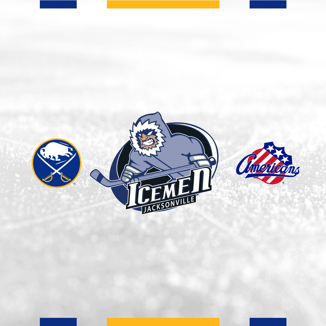 BuffaloSabres's tweet photo. We are excited to announce our new @ECHL affiliate, the Jacksonville Icemen!

Details: https://t.co/PpxVDPUXrd

@JaxIcemen | @AmerksHockey https://t.co/JKefFqfzjh