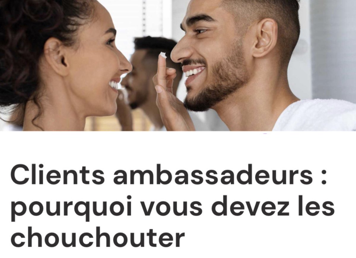 fredfougerat's tweet image. Un client ambassadeur est un client satisfait de votre #marque et qui est motivé pour le faire savoir. Dans le Net Promoter Score (#NPS), c’est ce qu’on appelle un promoteur, un avocat de la marque, un #influenceur.
Ne pas confondre avec :
☑️ un client simplement satisfait,
☑️ un…