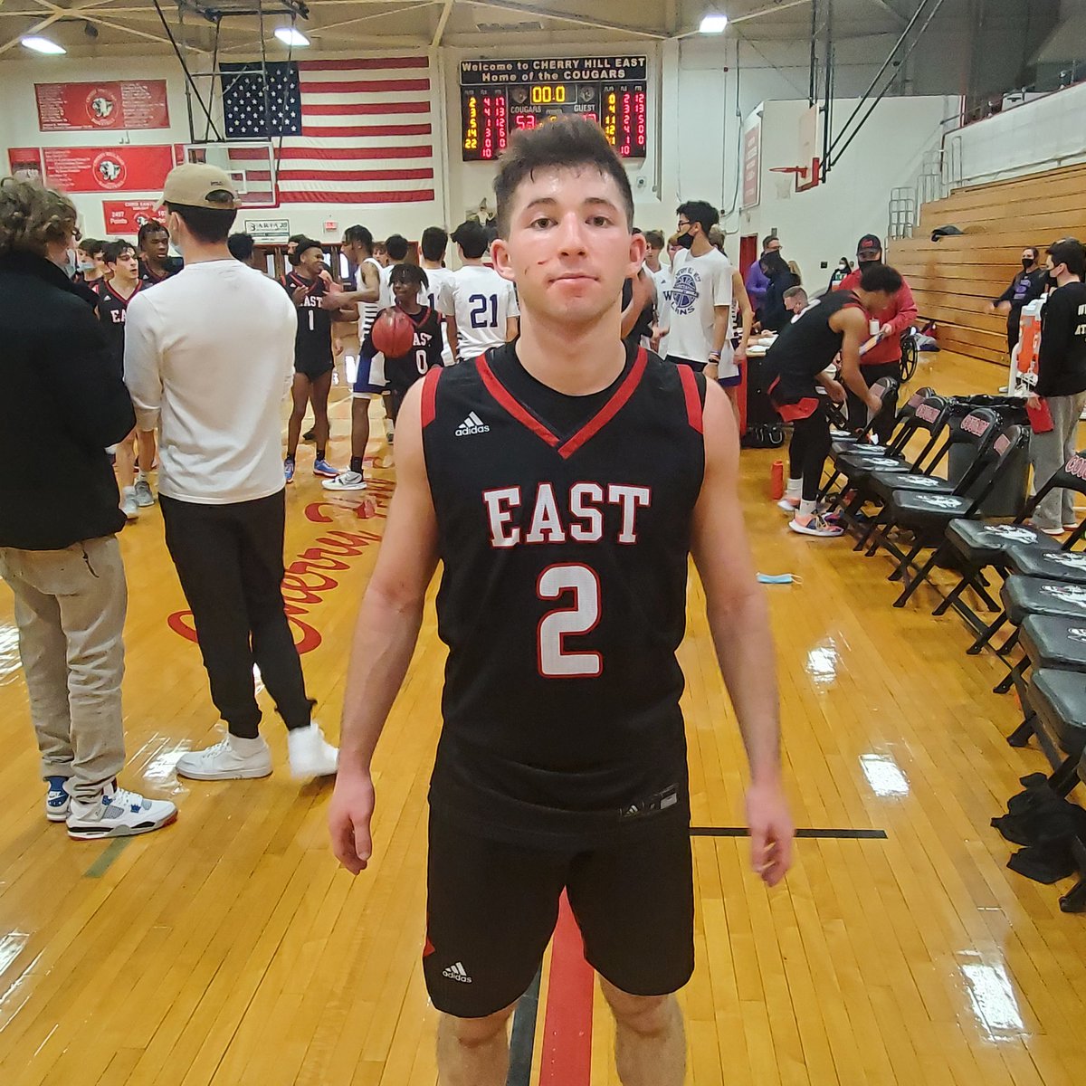 NJHoops's tweet photo. There were more NJ Hoopers including Drew Greene at Muhlenberg than any other out of state D-3 school.  The leaders: - https://t.co/a3Ayz0Z1Q0 https://t.co/yk37MyYj1N