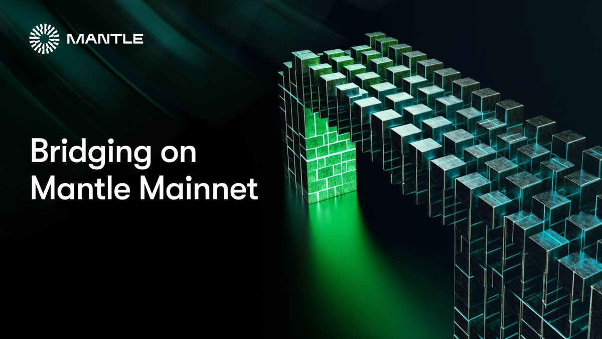 Bridging assets on Mantle Mainnet 🌉

With Mantle Network’s transition out of the testnet phase, users will need to learn how to bridge to and from #MantleMainnet.

This tutorial will walk you through bridging your assets step by step with Mantle.

📖 mantle.xyz/blog/announcem…