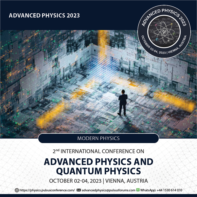 Natashamelvoin's tweet photo. Join us at the Physics Symposium, where brilliant minds collide to unravel the mysteries of the universe!

For more information, kindly visit our conference website: https://t.co/P6MlZElphU

#physicsconference #physics #ScientificExploration #physicsconference2023 #quantumphysics https://t.co/aljPOLWYFg