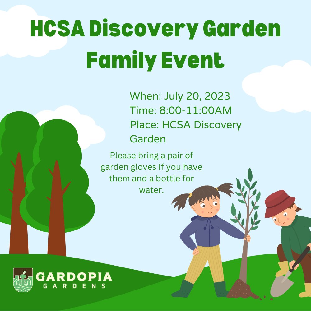 We have scheduled a family garden day on July 20th to finish the irrigation system for our garden. Please join us between 8am-11am. Be sure to bring a bottle for water and garden gloves if you have them.