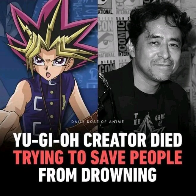 This Legendary Mangaka and the Sacrifice he made will never be forgotten R.I.P