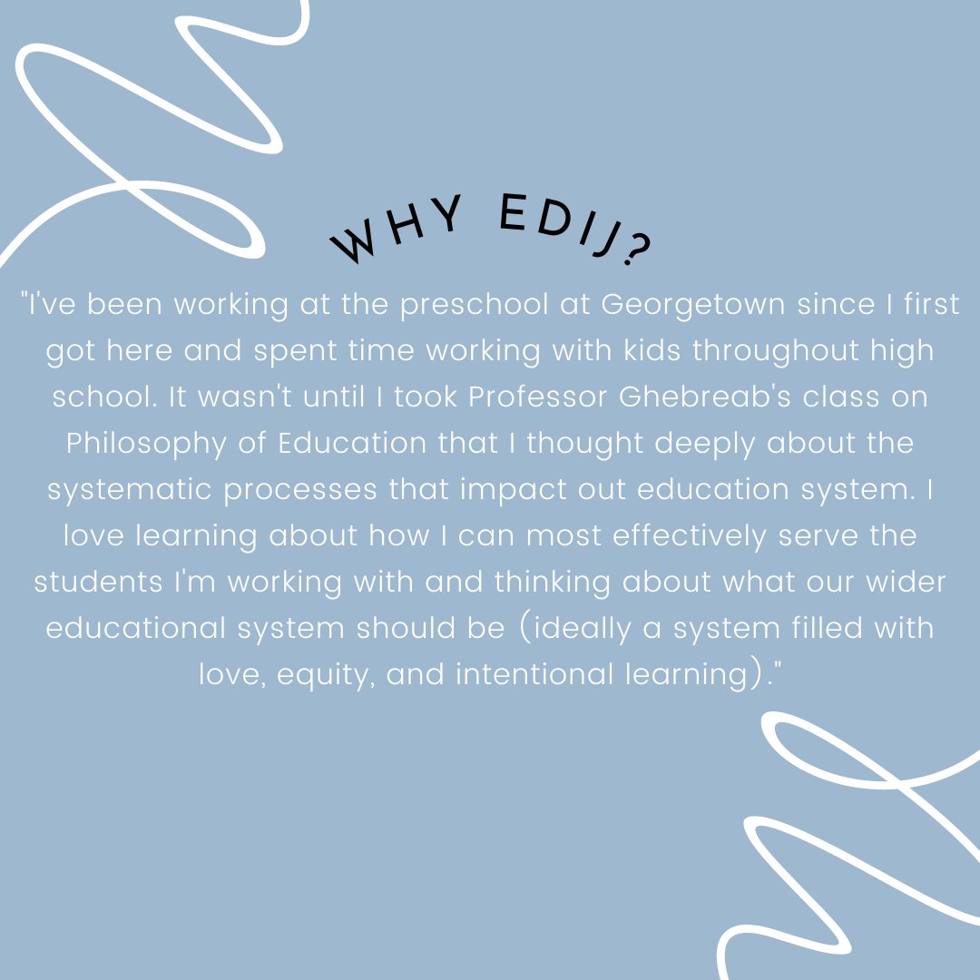 EDIJ welcomes our new class of students! 
✨Welcome, Aisling! ✨