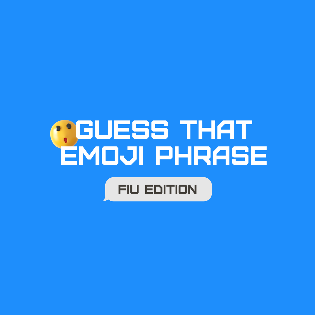 FIU's tweet image. Happy World Emoji Day!

Can you figure out these FIU hidden emoji meanings👀 #replytweet