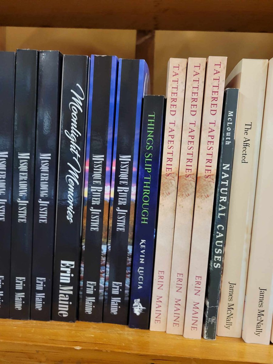 KevinBLucia's tweet photo. Seems like a minor thing, but a milestone: My Adirondack horror in an Adirondack book store in my favorite Adirondack town. #OldForge https://t.co/jATT3TtyFG