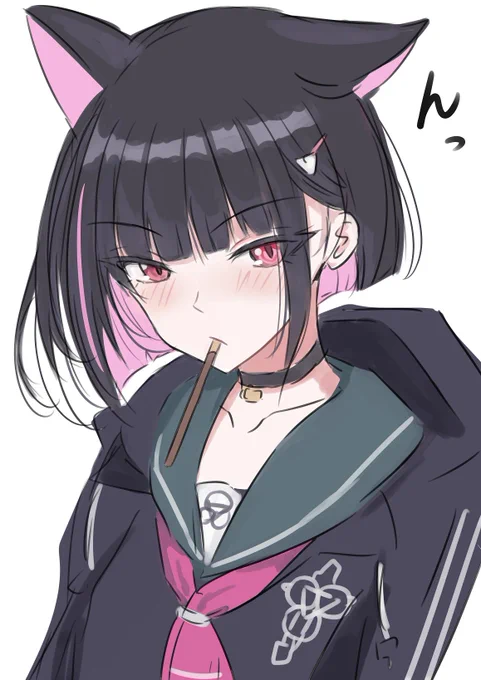 シロコのケモ耳は耳っぽいけど、カズサのは耳なのか?(カズサ描きたい)
