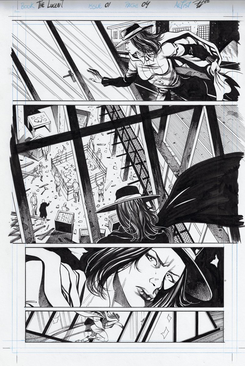 Rod_Luper's tweet photo. Almost 10 pages from The Lucent: Fractured Mind comic book, was sold on the The Lucent: Painted Death campaign. Just three pages left to be sold, and with the money of selling of those three pages, I will invest to buy a new computer to produce more art. 
https://t.co/QBTEK0Wt7a https://t.co/TNf4fRO8ZV