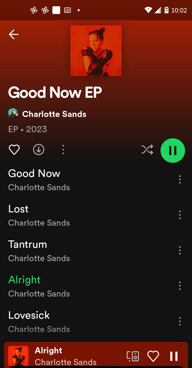AtYourLiberty70's tweet photo. A slightly older song on @charlottesands new EP NOW PLAYING. 🎶 #alright is SO UPLIFTING- it CAN all be alright! If you haven't yet, GO CHECK OUT HER NEW EP #goodnow ! @sandsstreetteam #indiemusic #womeninmusic SHE'S BEAUTIFUL INSIDE & OUT 💙 https://t.co/327i5Utn4u