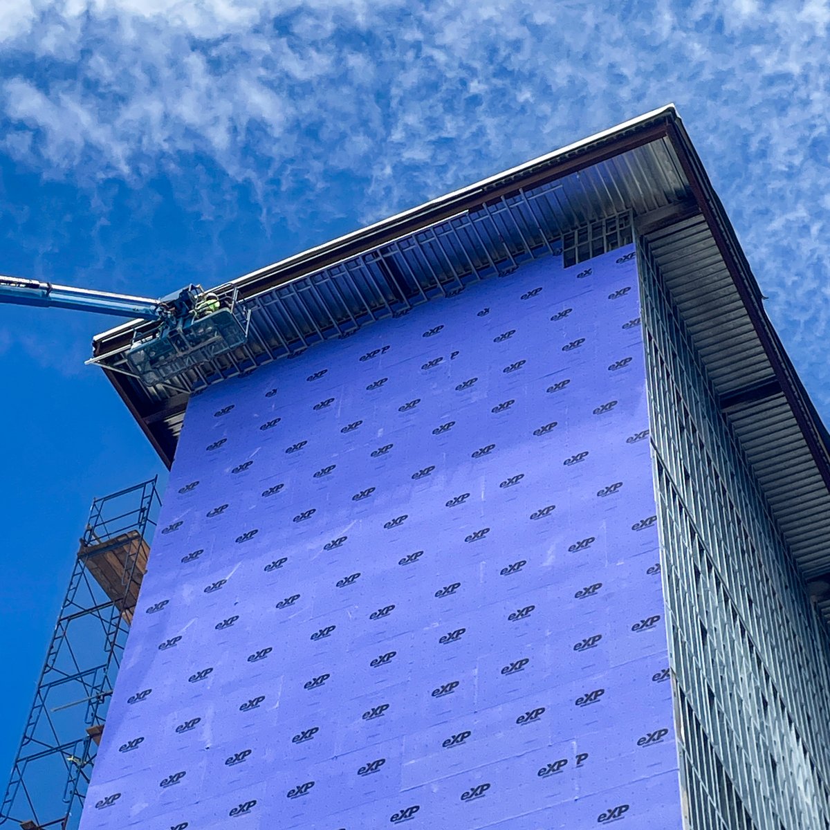 ErlandInc's tweet photo. Today's #SiteHighlight features the Freedom Wind project in Foxborough. Check out the progress! #BuildingsStandWithErland https://t.co/ej6CN84nYn