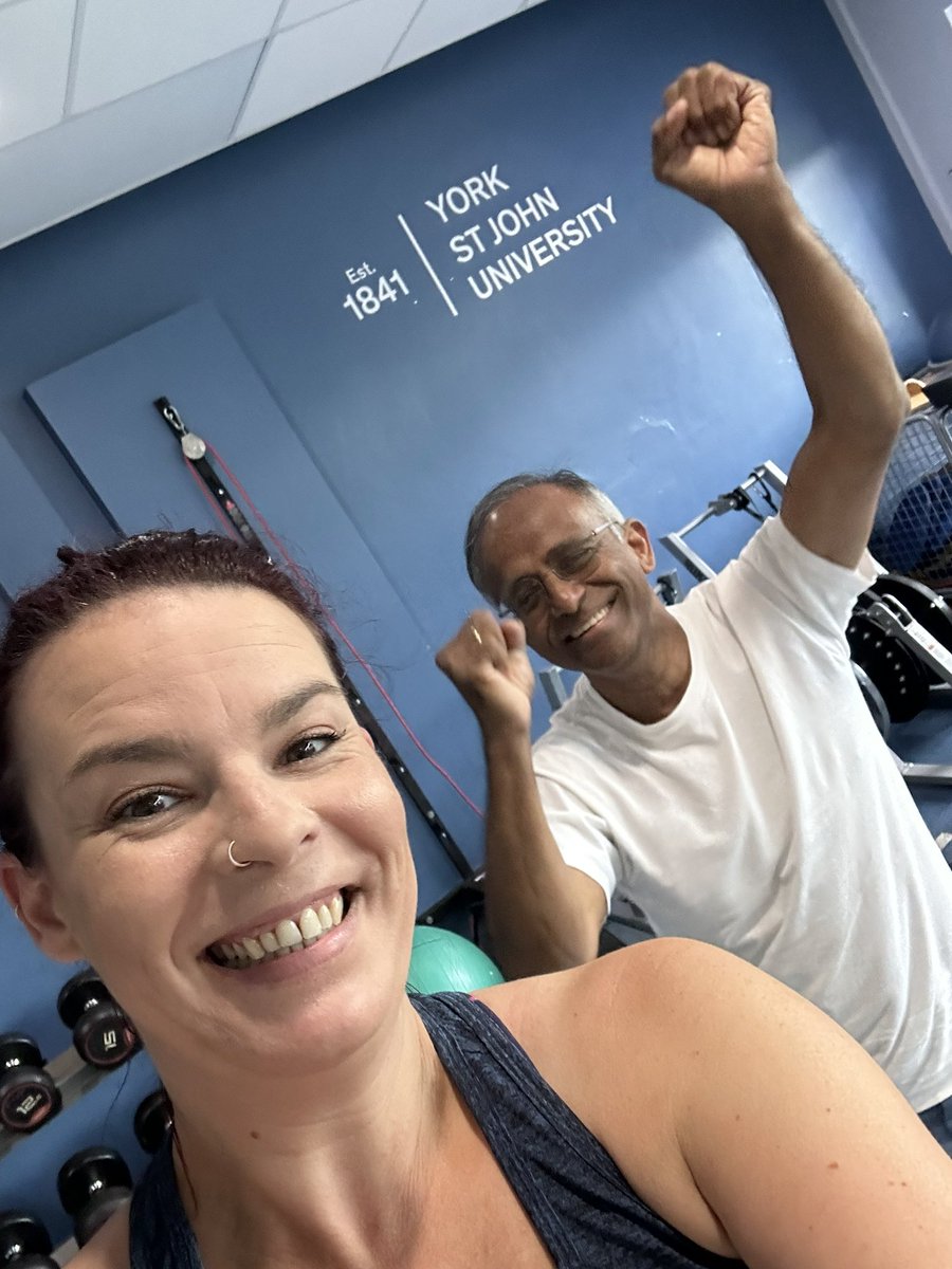 periopnurseYDH's tweet photo. Had a VIP @ChintapatlaYork join us at prehab today. Another great session by @MartinBondSWFC with great feedback from the patients finishing their sessions today. #prehab https://t.co/aQzTXHWwPL