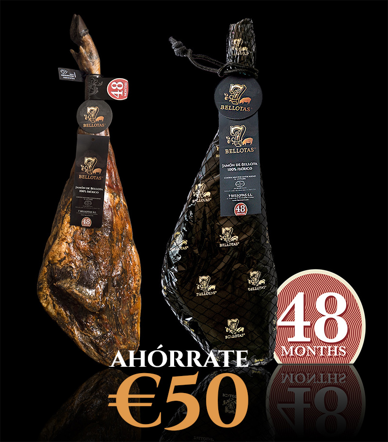 7bellotas's tweet photo. Este #Julio2023 consígue un descuento de €50 al comprar una pieza entera o deshuesada de Jamón @7bellotas  100% ibérico con el siguiente cupón : JULY48
válido hasta el 31-07-2023 https://t.co/Lyupajp03y