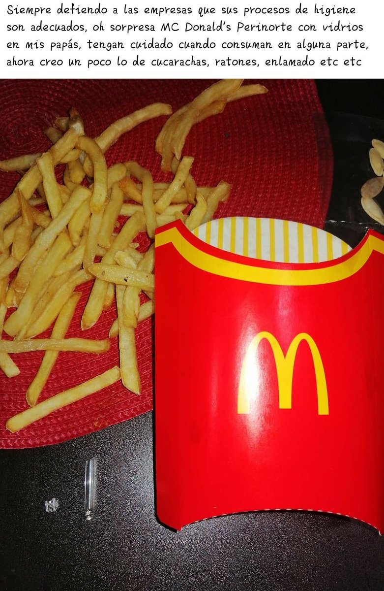 RivasLord's tweet photo. @McDonaldsMexico En este caso como van a proceder?? @COFEPRIS @SSalud_mx 
Respuestas señores!!!! https://t.co/jFSWzQBuTU