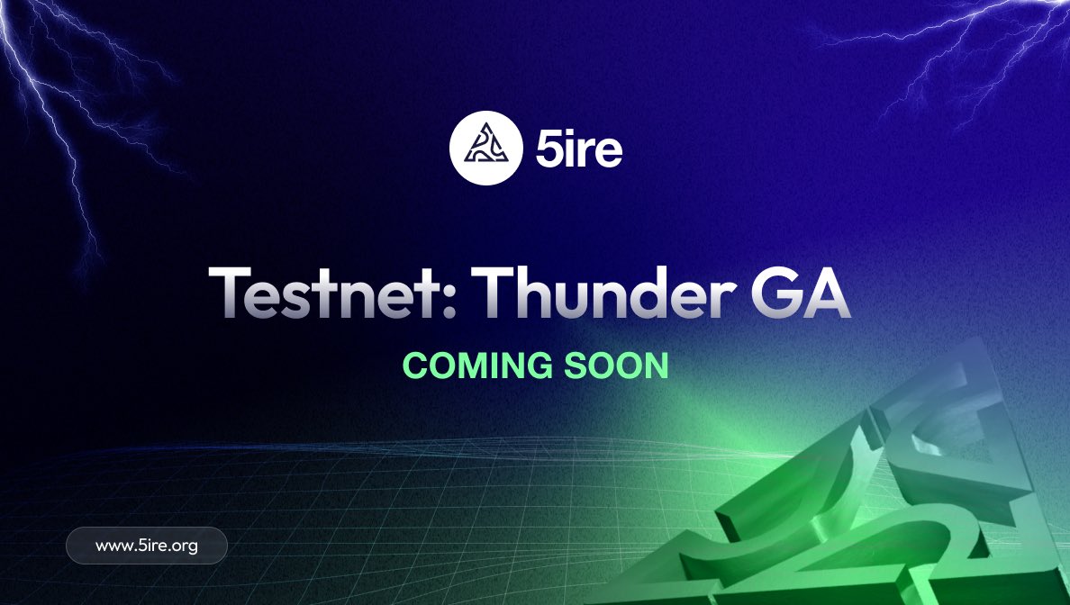 Big things are on the horizon as we prepare to make our leap to the #Mainnet. Brace yourselves for the upcoming arrival of #Testnet GA version!

The countdown has begun! Watch this space for more 🧨