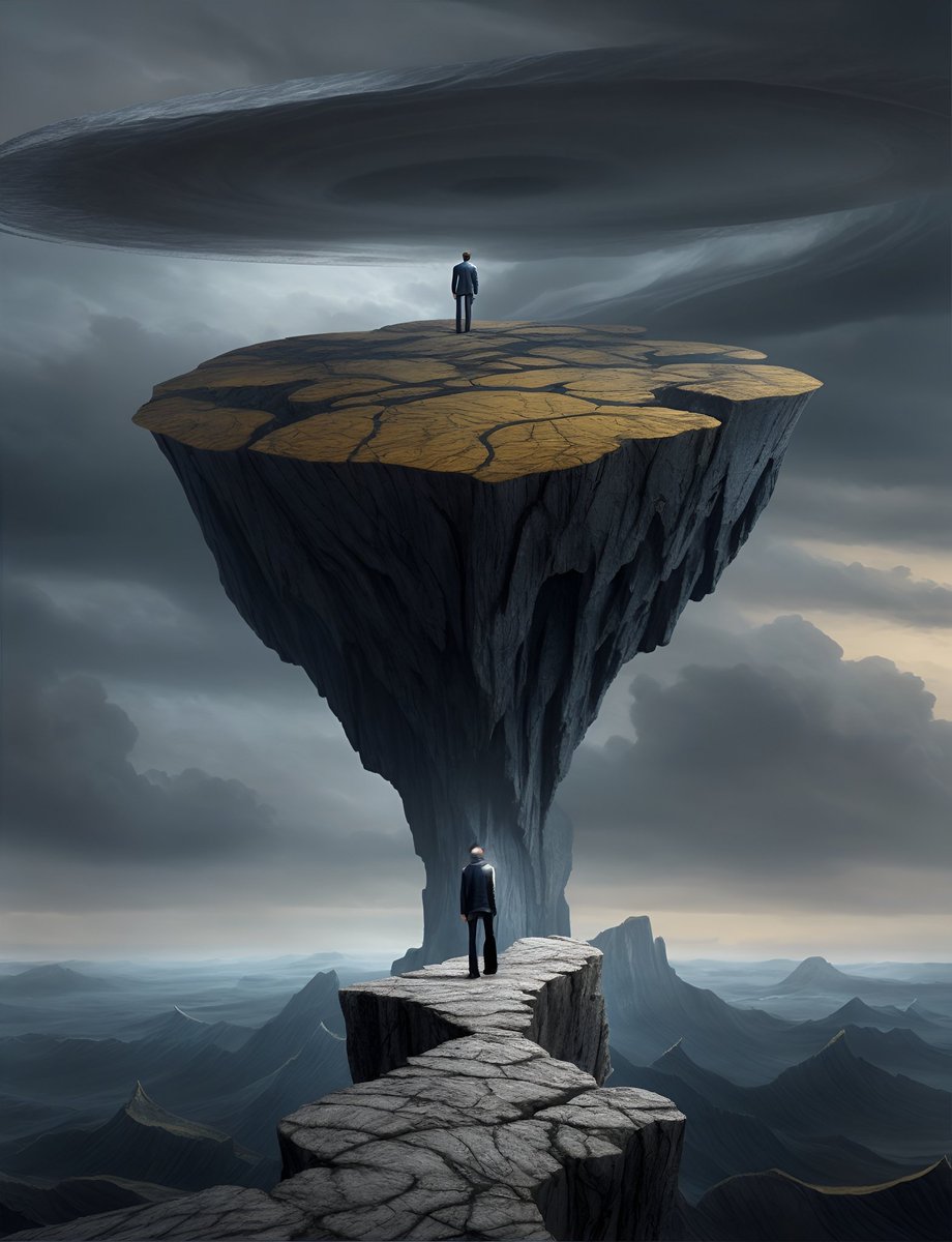 NotPfp's tweet photo. The Abyss Within
Depths of his mind, thoughts whirl and collide, a tempest of despair, on the precipice he confides.
#notsoblue #waqasshahid https://t.co/53HDBsEpc3