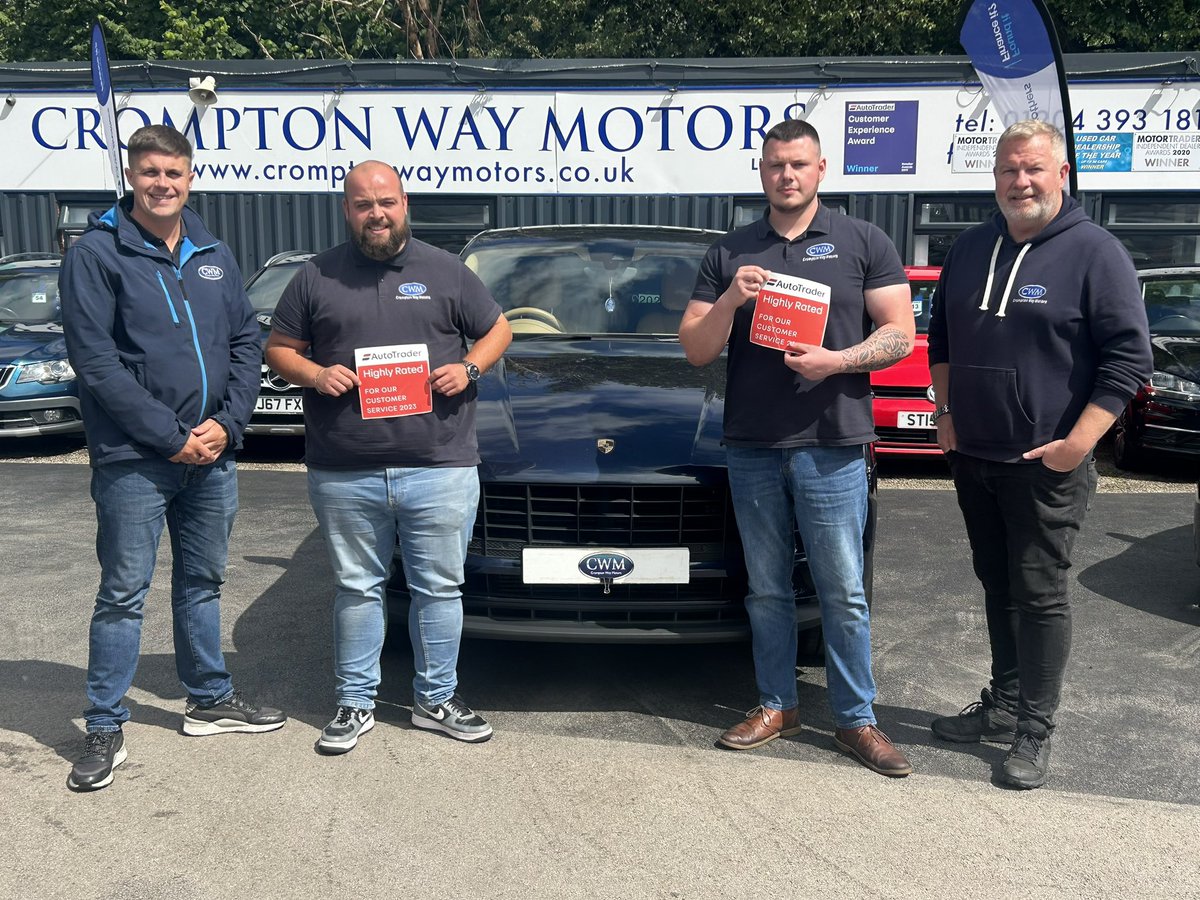 Team CWM are really proud to receive another AutoTrader Award for being a Highly Rated Dealer For Our Customer Service in 2023!

That’s 6 years on the trot! 💪🏼🏆

@ATInsight 

#athighlyrated2023 
#happymotoring 
#Reviews
#AutoTrader
#automotive 
#carsales