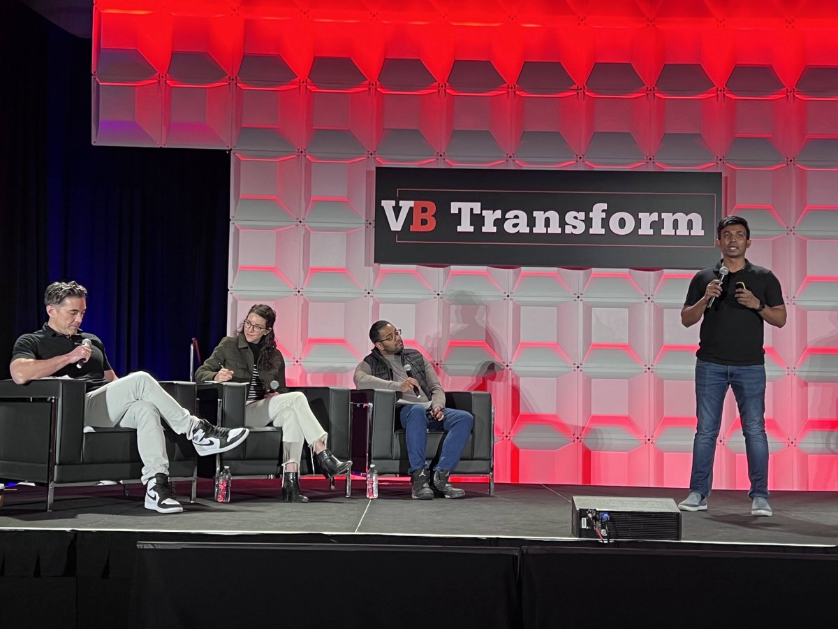 ✨ Moments ✨ from the #VBTransform finale night at San Francisco!

Super stoked to have been among the top 10 companies revolutionizing #GenerativeAI! It’s been an incredible journey and we’re thankful to everyone for your support 🎉

@VentureBeat