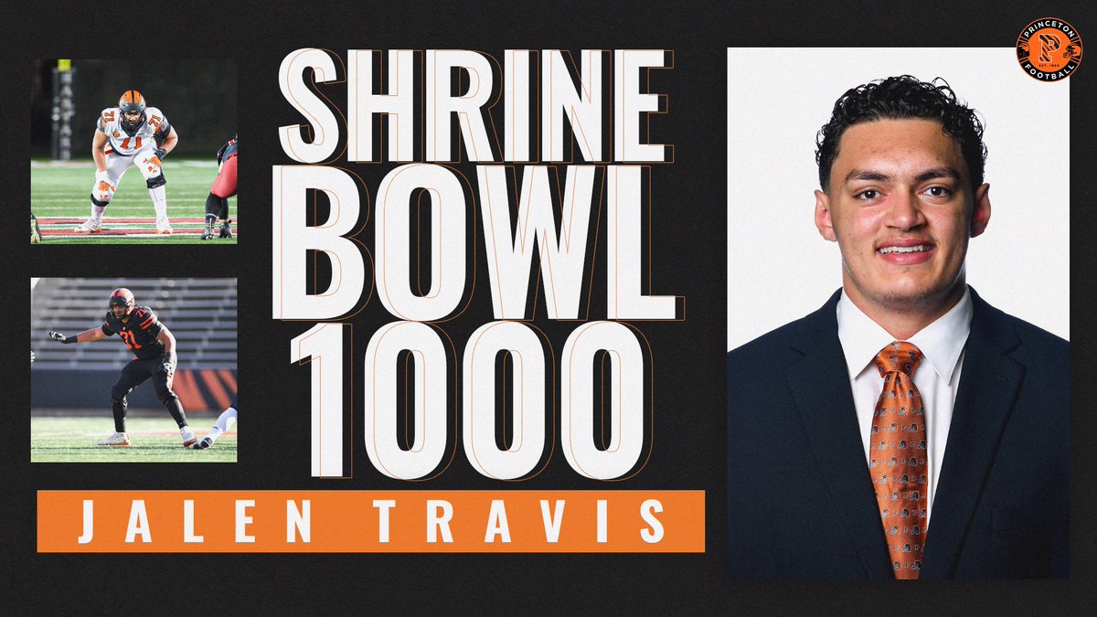 Congrats to Jalen Travis on being named to East-West Shrine Bowl 1000 list❗️ 💻: shorturl.at/goIO0