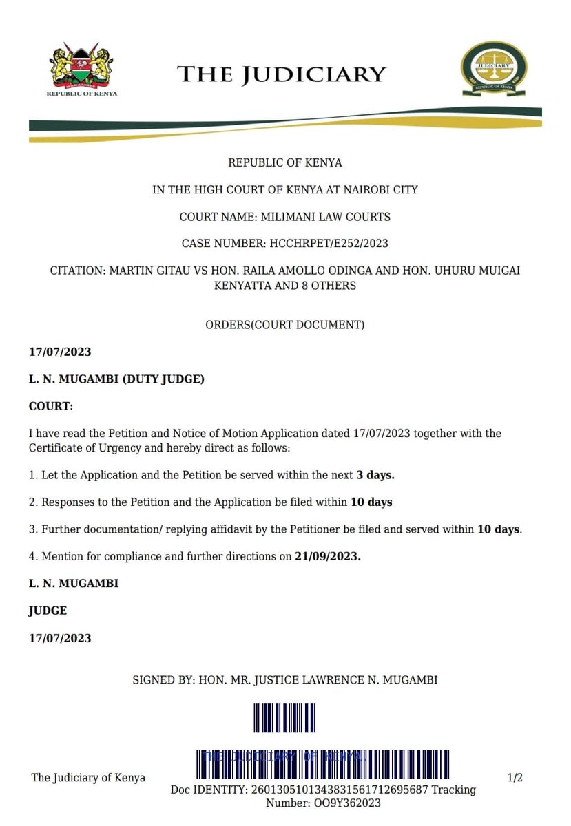 Edwin Sifuna tweet media