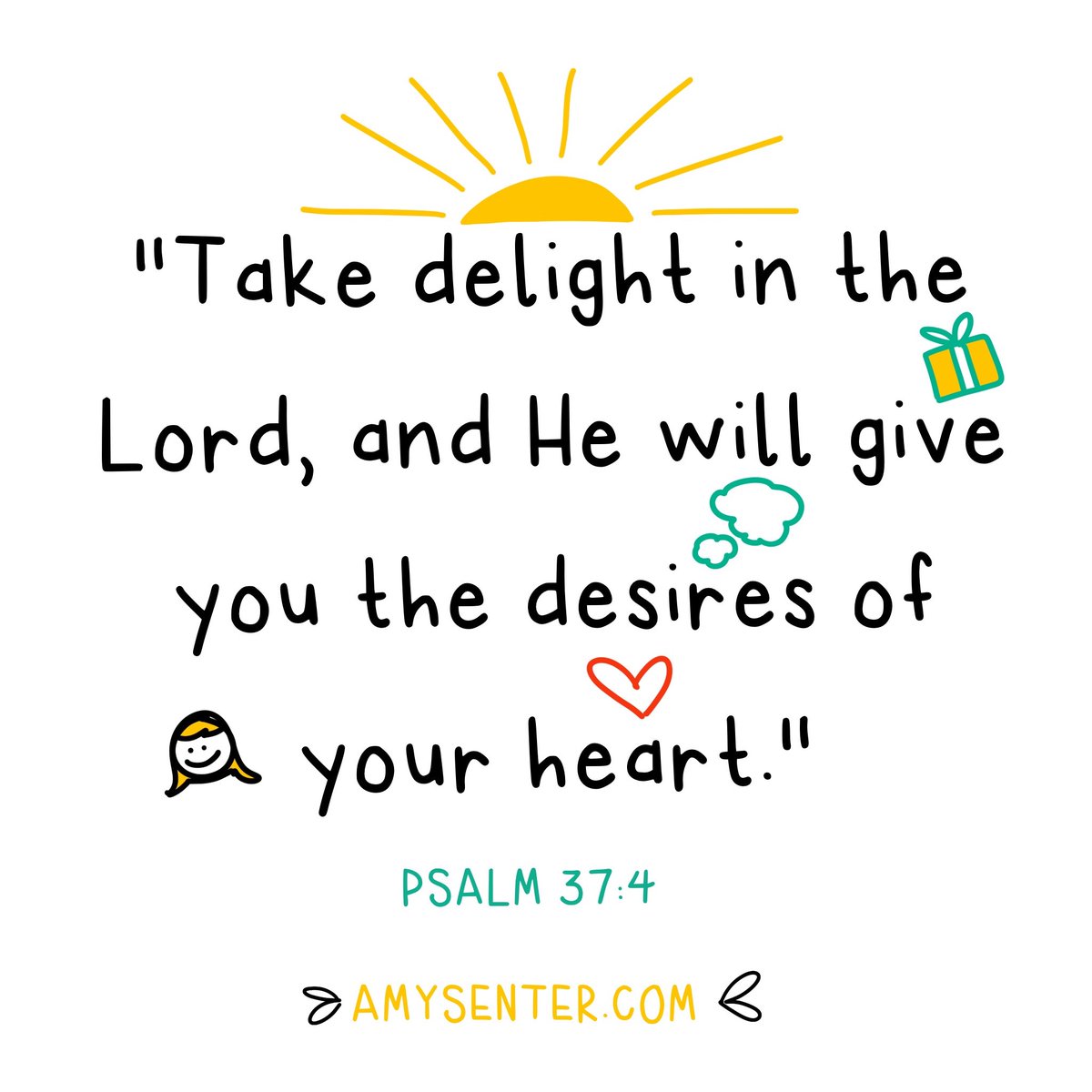 "Take delight in the Lord, and He will give you the desires of your heart." 🌟💖 
#Psalm374 #DelightIntheLord #DesiresOfTheHeart #FaithInGod #TrustHisPlan #SeekHisWill #JoyfulHeart #BlessedBeyondMeasure #FaithJourney #Inspiration #ChristianLiving #Gratitude #DivinePromises