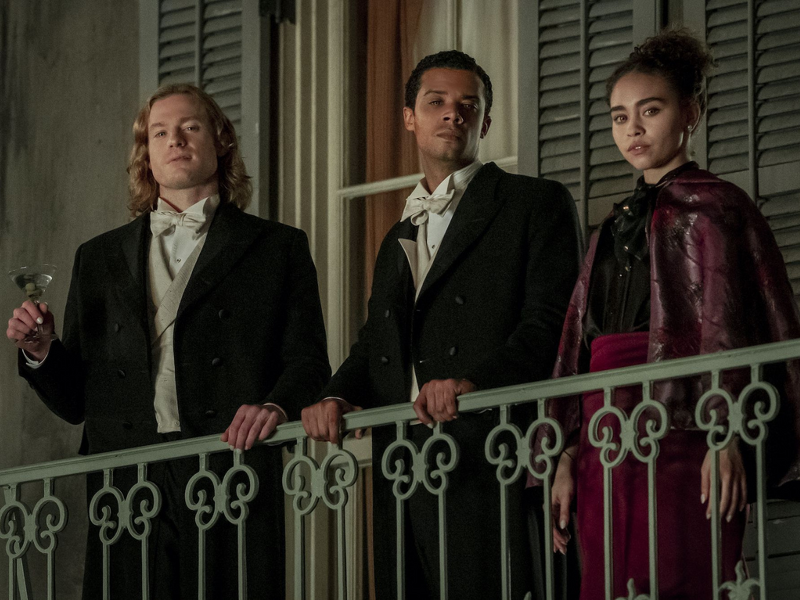 todayentertainn's tweet photo. AMC's Interview with the Vampire Season 2 has been forced to pause production due to the ongoing actors strike, even though the show is filmed outside of the United States with a majority international cast. #InterviewwiththeVampire #season2

https://t.co/nviOMNChJu https://t.co/HhmuU61EJ3