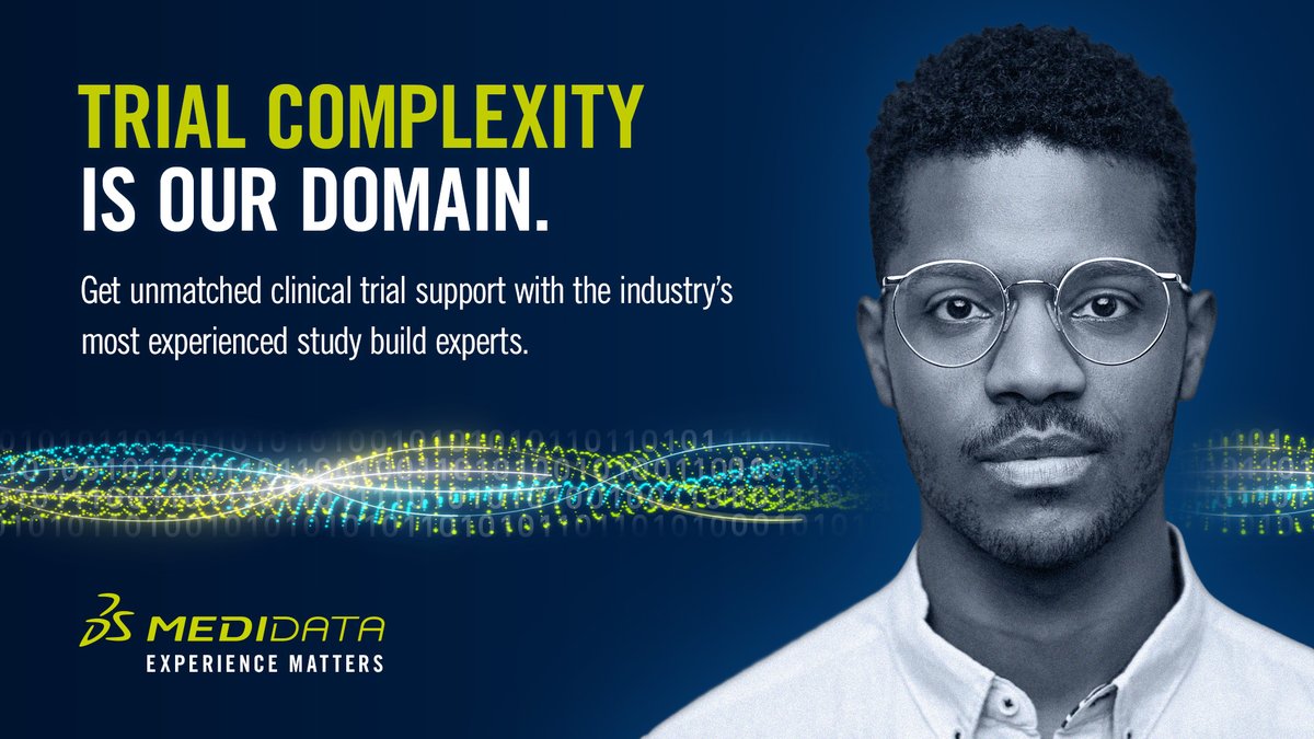 gterrellFL's tweet photo. With an average of 11+ years #LifeSciences experience, @Medidata’s Professional Services team members are the most knowledgeable in the industry. Harness their expertise to transform your #ClinicalTrials. Learn more: https://t.co/J2qBSa3z76

#ExperienceMatters https://t.co/pVFsRFOvXl