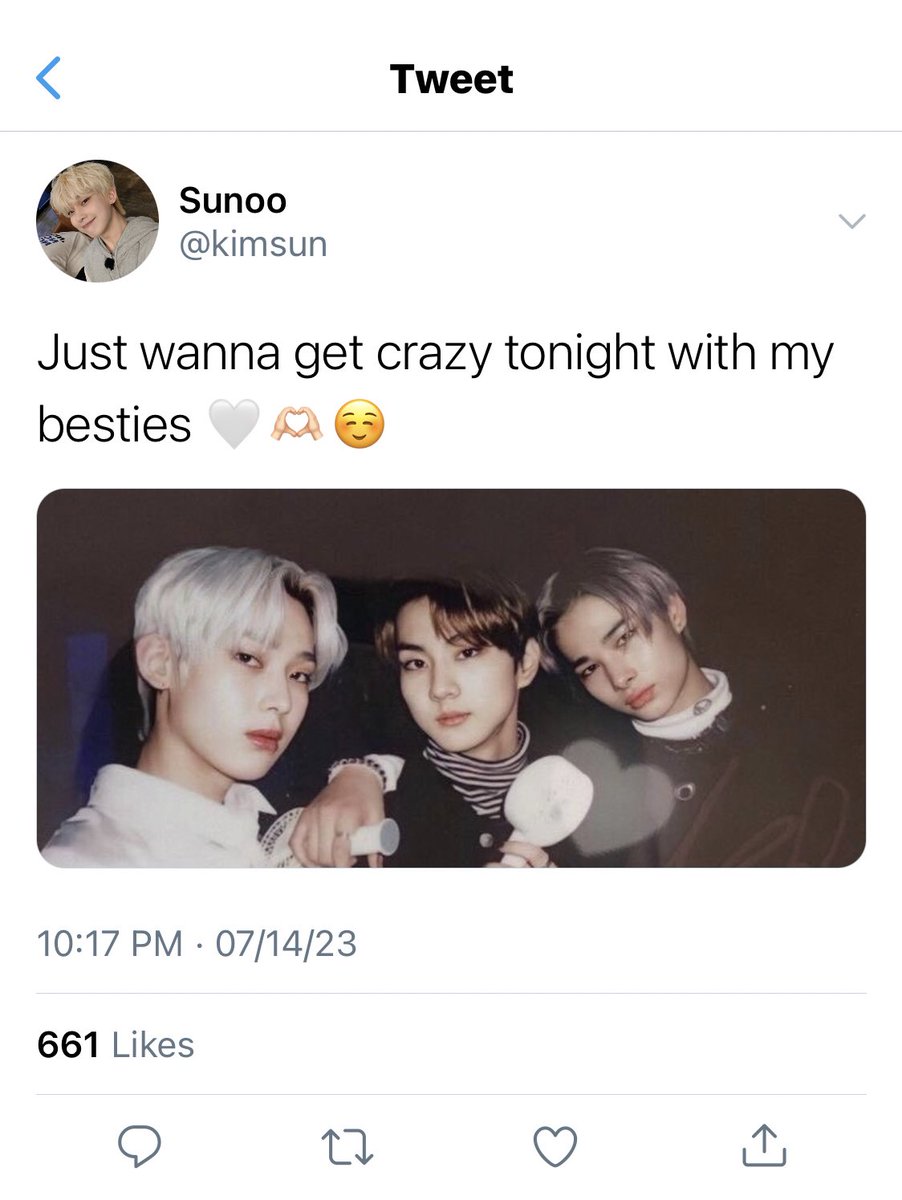 snnovee's tweet photo. back to us - #sunsunau

sunsun au where Sunghoon's ex boyfriend, Sunoo, easily forgotten their past. Sunghoon on the other hand, was offended because they just got broke up. https://t.co/x33PdpVe09