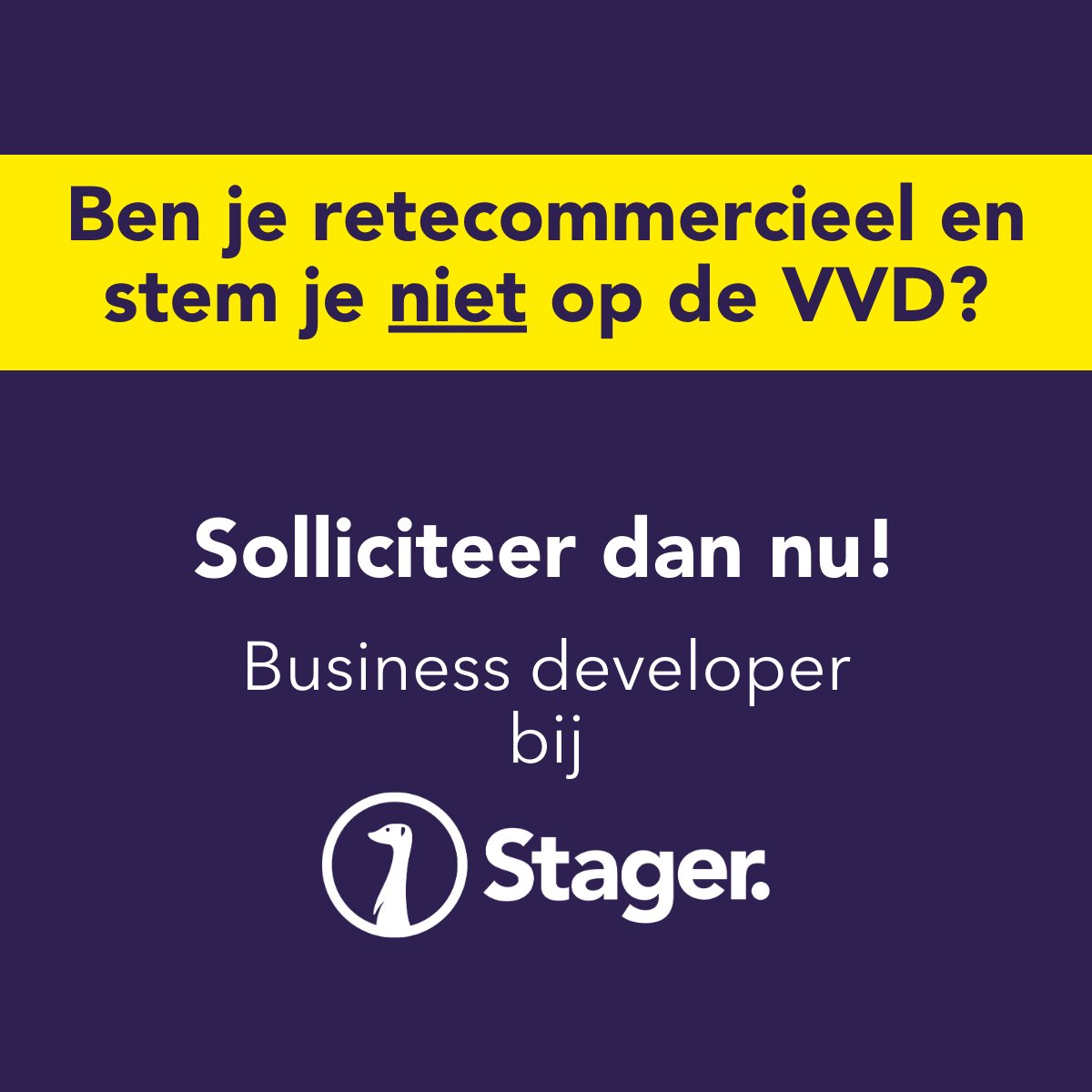 We zoeken een nieuwe Business Developer die ons team komt versterken.

Ben je retecommercieel, stem je niet op de VVD en wil je graag werken in een superleuk team aan één product dat mensen bij elkaar brengt? Lees dan snel meer over de vacature: lnkd.in/gGkUuWRC