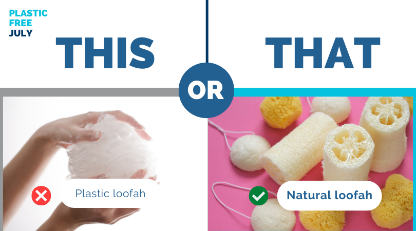 lbrecycles's tweet photo. Make a switch to a natural loofah and say goodbye to single-use plastic waste! Let's scrub away plastic pollution together this #PlasticFreeJuly! 🛁🧼 https://t.co/eUjuXNLmVO