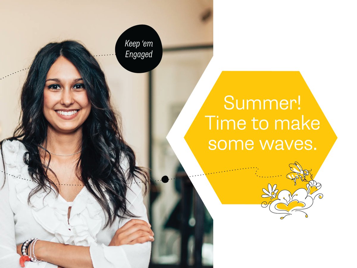 Summer: the season of sunshine, smiles, and endless adventures! Many of us take vacations to recharge and re-evaluate. This is a great time to re-energize employees who may be looking for a change. Help them start something new - at your organization! #TalentKeepers