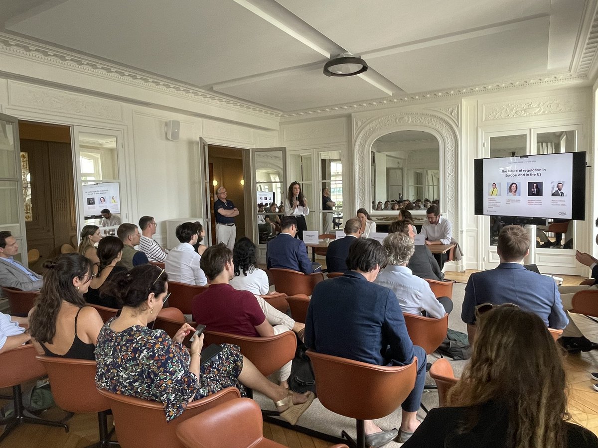 Coup d’envoi en marge de <a href="/EthCC/">EthCC - Ethereum Community Conference</a> d’une passionnante série de panels sur la régulation du Web3 avec des avocats spécialisés (@kramerlevin <a href="/ORWL_Avocats/">ORWL_</a>) et les représentants de grandes sociétés (<a href="/binance/">Binance</a>)