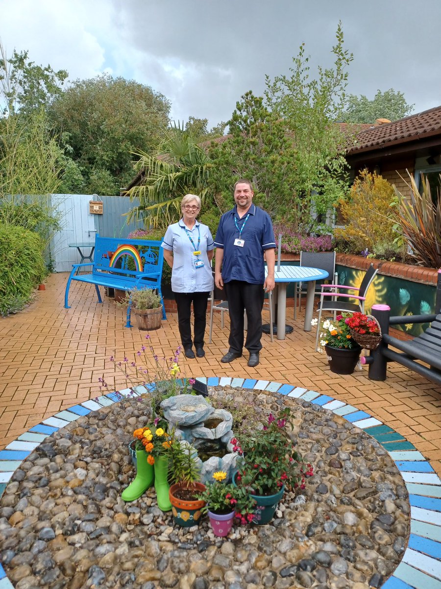 Wonderful garden at The Willows that win Gold prize for our MH gardens competition!!! Well done The Willows team!!! <a href="/LPTnhs/">Leicestershire Partnership NHS Trust</a>