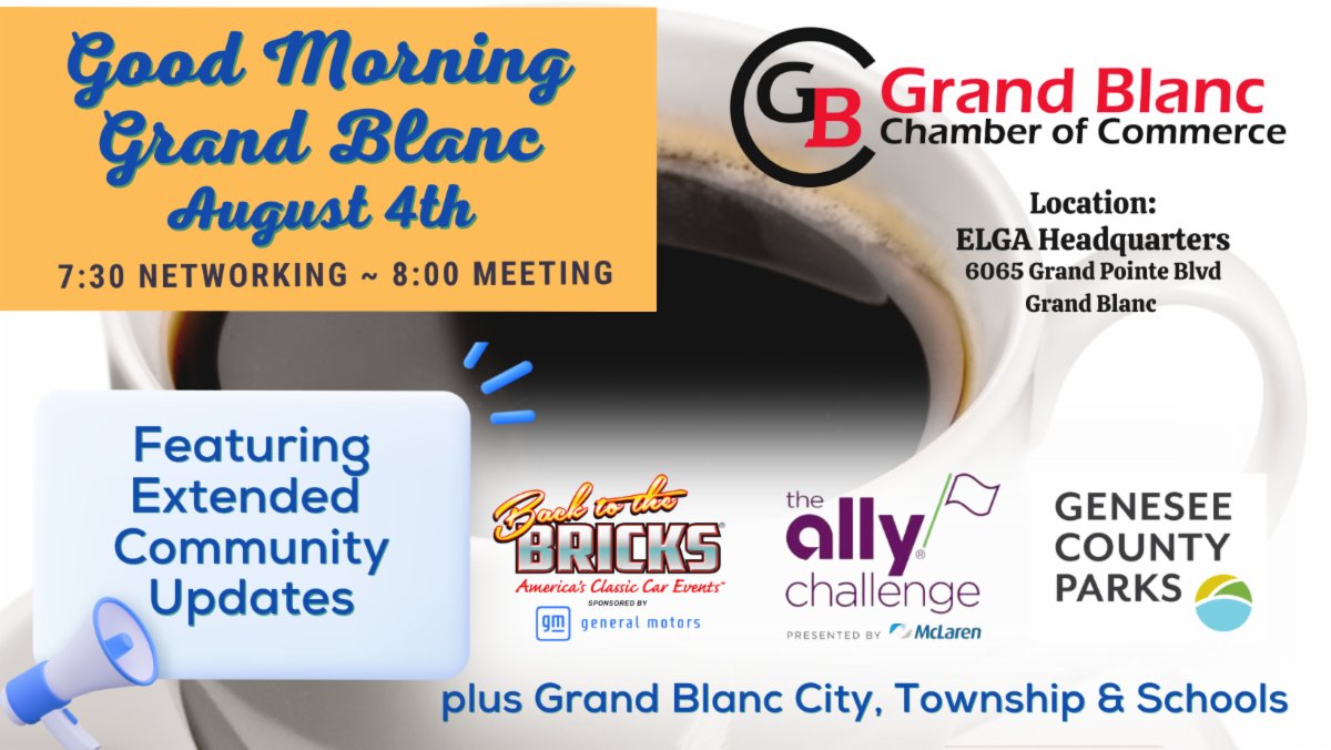 GB_Chamber's tweet image. Get Extended Community Updates at our August Breakfast Meeting!  Registration is now open! conta.cc/44Nw2UJ
conta.cc/44uzXGn
