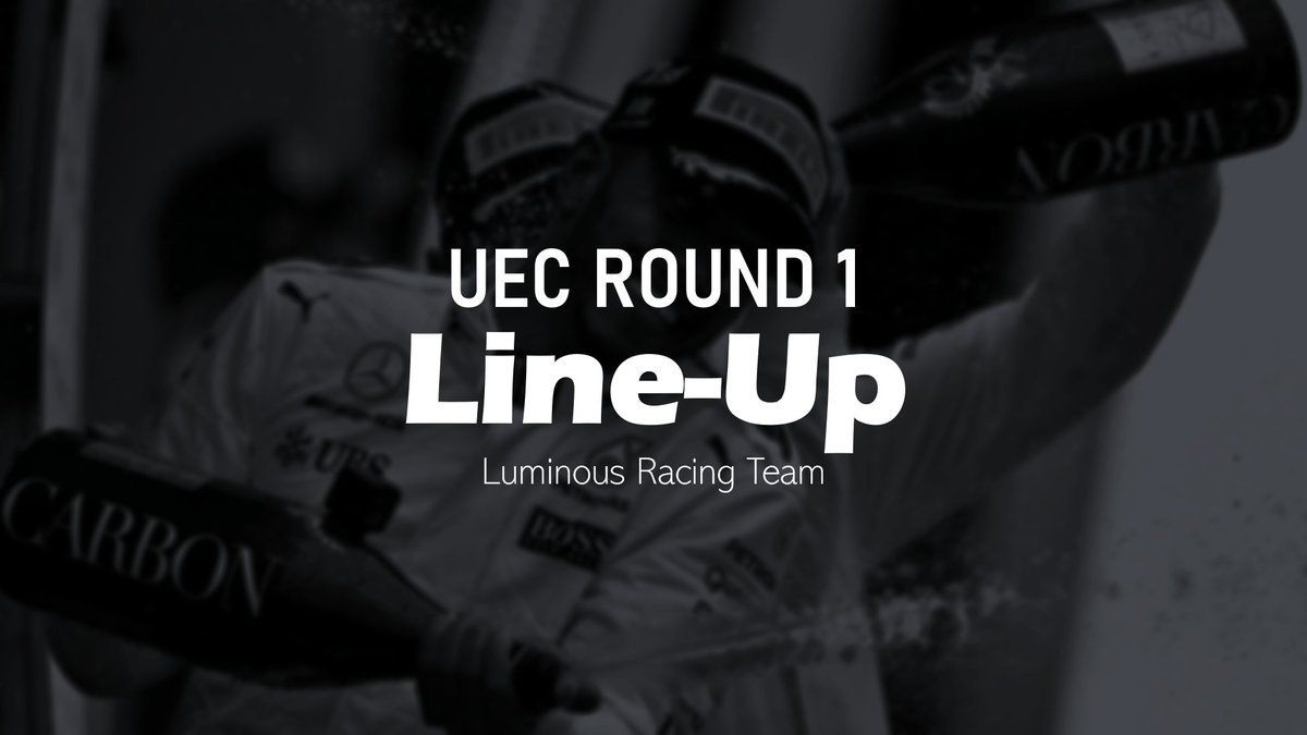 Luminous_Racing's tweet photo. Our Line-Up for Round 1 of UEC: Italy 🇮🇹

@RensMetPens 
@TroyHamilton99 
@SparrenBoom 

Good luck to our drivers tonight! https://t.co/9s1gWoq2CW