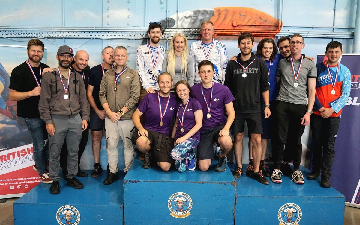 Congrats to Student Doctor Eoin Black and team who recently took Gold at the <a href="/BritSkydiving/">British Skydiving</a> League at APA Netheravon. 

What a multi-talented bunch our students are! 👏

Learn more about Eoin's skydiving photography in this Student Spotlight: tinyurl.com/j88d6wfv