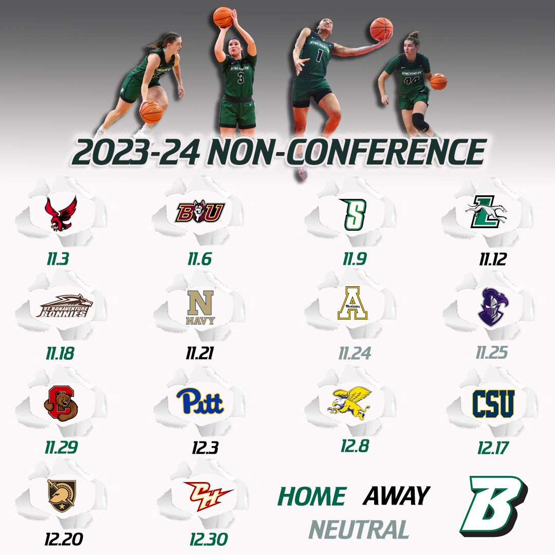 🚨Bearcat Fans🚨

Our Non-Conference schedule is HERE! 

We can't wait to see you all on November 3rd!  🐻🐱

bit.ly/3Q3ehwu

#BingPride