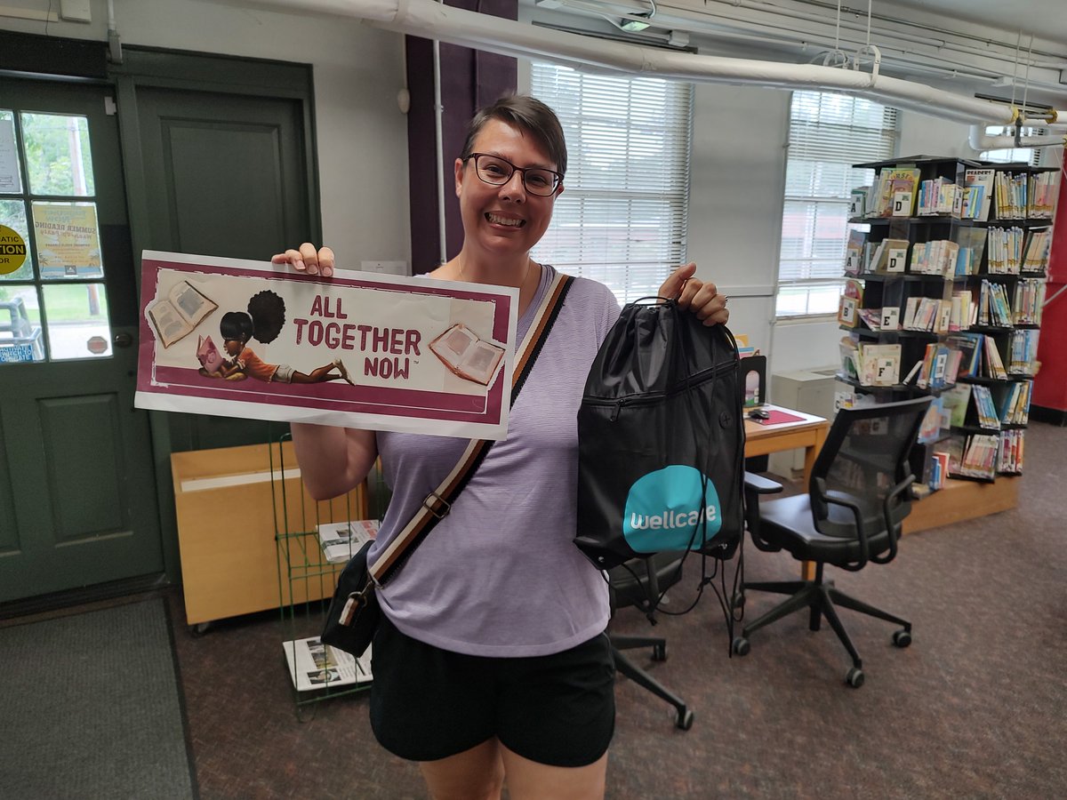 MyJHLS's tweet image. That&apos;s a wrap for Summer Reading!!! Our grand prize winners were all smiles for the camera showing off their prizes during the Summer Reading wrap-up party at the Raymond Library. #AllTogetherNow #SummerReading2023 #LibraryParty #RaymondMS