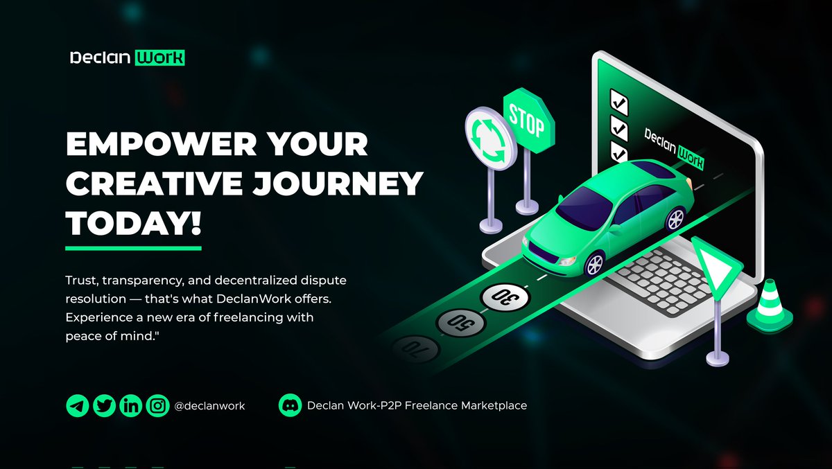 declanwork's tweet photo. 🔊 Trust, transparency, and decentralized dispute resolution are now at your fingertips. 💯

Embrace the future of #freelancing with @declanwork on @flow_blockchain.

💻Unlock an era of Peace by joining our #Community today:👇 

https://t.co/hqOrq6h1Be

#DeclanWork
#BuildWithFlow https://t.co/mz1REkRsSw