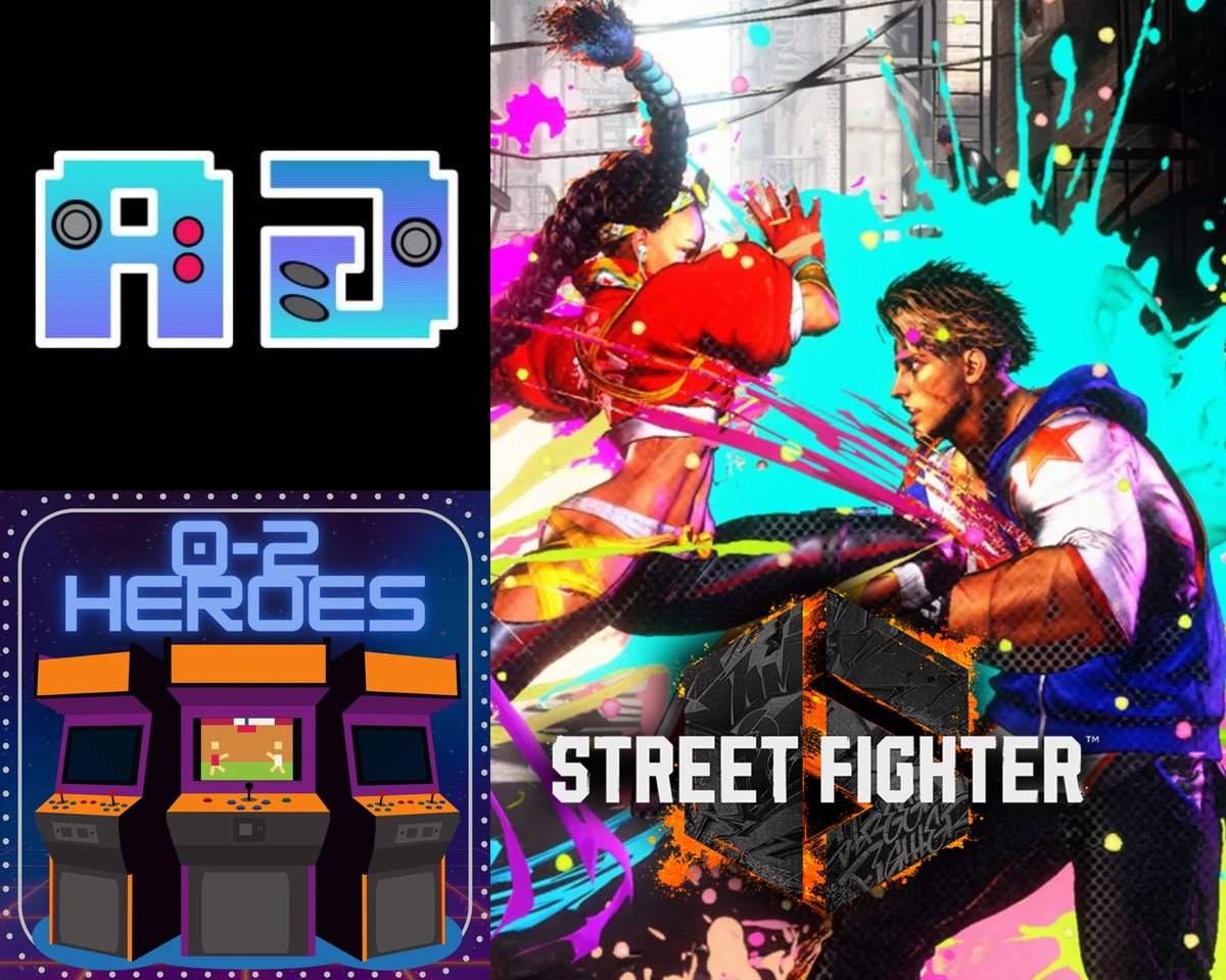 02HeroesPod's tweet photo. Check it out check it out, we got a brand new 0-2 Heroes on a brand new game! We were able to get @theecaster from @gamers_animated to brush off the old microphone and talk about the biggest fighting game of the year, Street Fighter 6

⏬️⏬️ Links below ⏬️⏬️ https://t.co/maO3fHGleb
