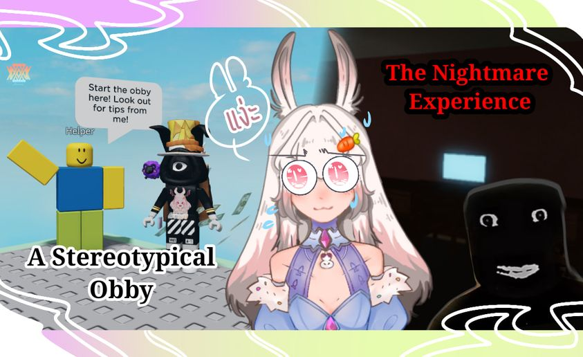 Akari_pjofc's tweet photo. 📷LIVE: Roblox : ยำเกมสยอง Obby &amp; Nightmare | 
09.40PM
#Violet #LiveViolet #akariprojectoffical #Vtuber #Horror #Game #Roblox #TheNightmareExperience #AStereotypicalObby
Live : https://t.co/zWzhhWQyU5
Facebook : https://t.co/1O6UjxqeOL
Twitter : https://t.co/g0LgPu0CT1 https://t.co/wLF1xEPdLd